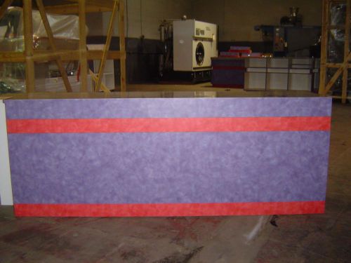 Red &amp; Purple Dry Cleaning Counter Set (7) Pieces total