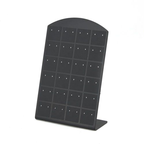 Black Earrings Dispaly Board Pad Wholesale Jewelry Display Plate CHIC 24 Pairs
