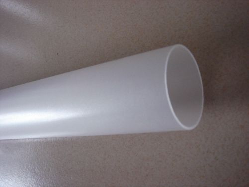 Acrylic frosted tube od50mm x 3mm x 1m extruded perspex tube for lighting new! for sale