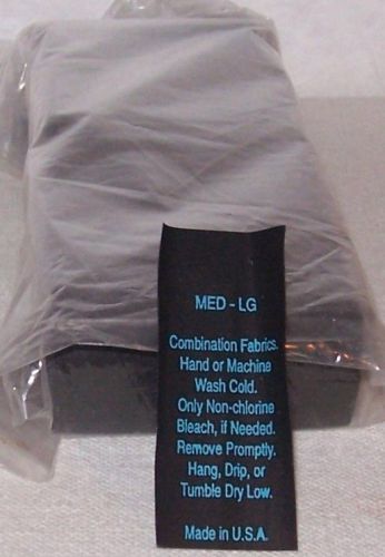 1000 fashion care labels! combination fabrics/cold/sew-in.blk/turq lettering.m/l for sale