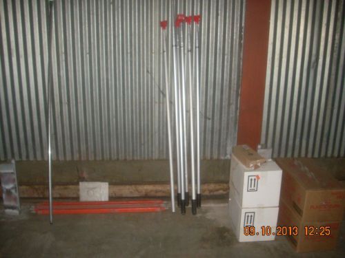 E-z aluminum installation poles, for retail pricing, for sale