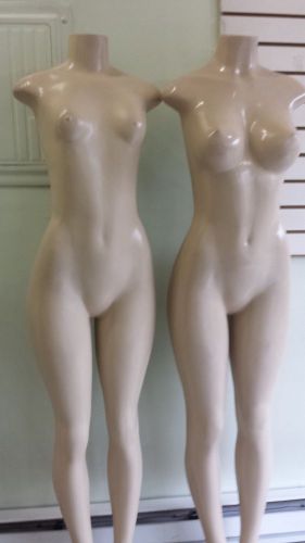 Headless Female Plastic Mannequin,