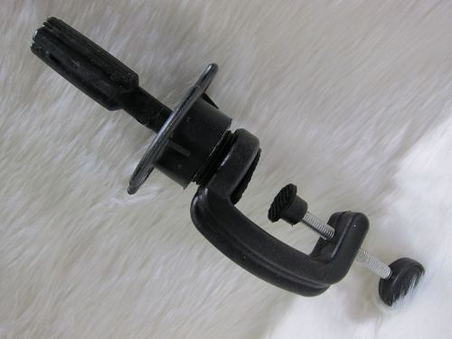 (G clamp) Mannequin Head Holding Clamp Holder Stand adjustable to table 2
