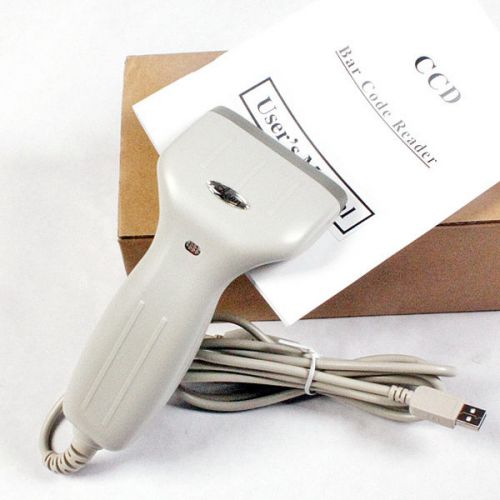 High quality new usb 80mm long ccd barcode scanner bar code reader gr for sale