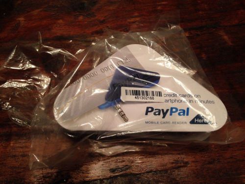 PayPal Here Card Reader - 3.5mm Jack Connection, for iPhone or Android devices