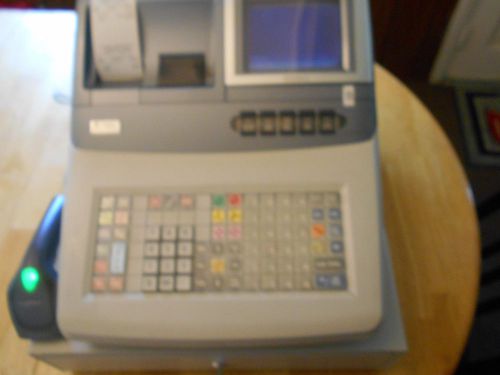 CASIO TE-7000S ELECTRONIC CASH REGISTER WITH DATALOGIC QUICKSCAN  SCANNER