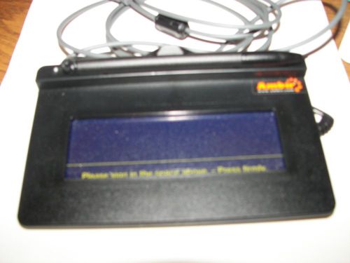 Ambir SigPad LCD 1x5 Pressure Sensative Signature Pad SP15-PS