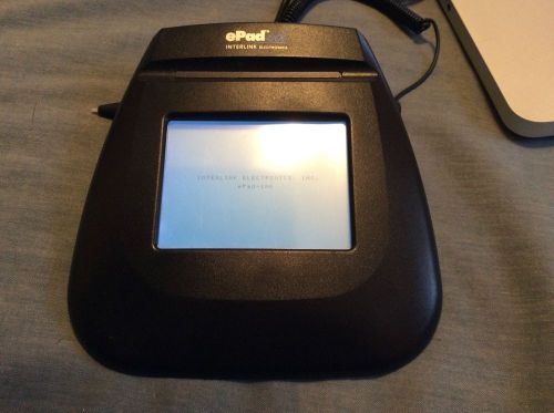Epad ink 50-74001 - signature capture tablet - interlink electronic for sale