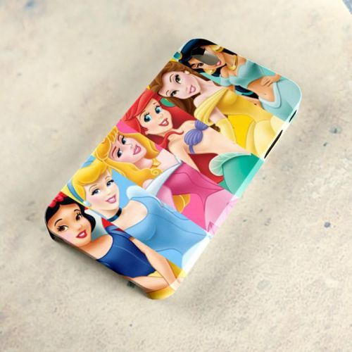 All Disney Princess Beauty Face A26 Samsung Galaxy iPhone 4/5/6 Case
