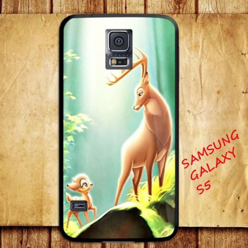 iPhone and Samsung Galaxy - Bambi and Mom Animal Cartoon - Case