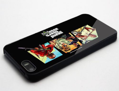 Grand Theft Auto V GTA Gaming iPhone 4/4s/5/5s/5C/6 Case Cover th661