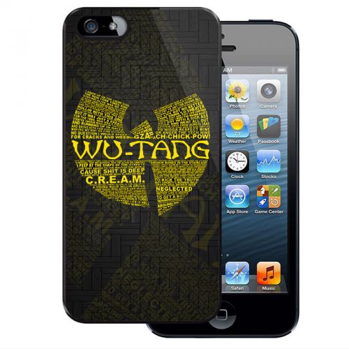 Wu-Tang Clan American Hip Hop Art iPhone 4 4S 5 5S 5C 6 6Plus Samsung S4 S5 Case