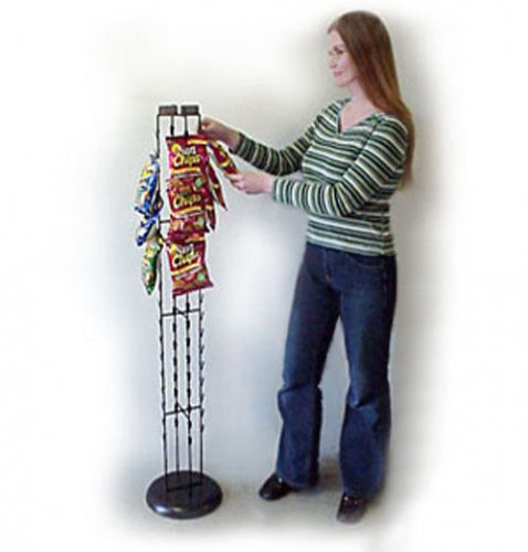 NEW Retail POS Chip/Candy Clip Display Floor Rack Stand Tower Merchandiser