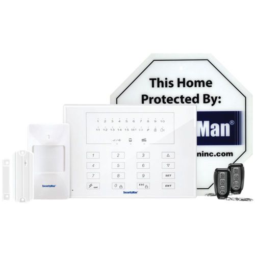 Security man diy wireless smart home alarm system economy kit for sale