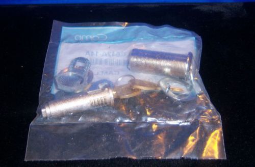 Compx cabinet lock w/ 2 entry keys-nip c8060-c642a-14a for sale