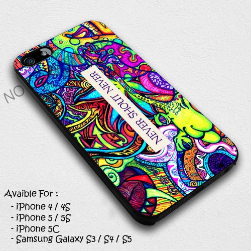 Never Shout Never Indie Band Art iPhone Case 5c 5s 5 4 4s 6 6 plus Cover
