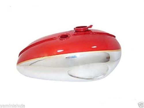 New BSA A65 2 Gallon Red Painted Chrome Petrol Tank 1968-69 US Specification