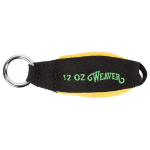 Weaver leather 12 oz bullet throw weight, black/yellow for sale