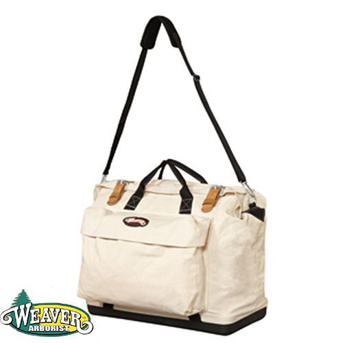 Lineman/Tree Workers Tool Bag,Hard Plastic Bottom,Protect Your Tools,Natural,USA