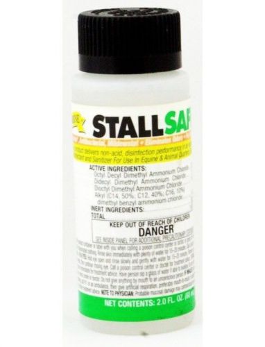 Stall safe system absorbine disinfectant sanitizer for stalls kennels new for sale