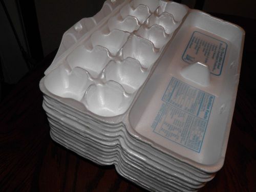 Bakers Dozen (Lot of 13)--- 12 hole egg cartons.  Used, but clean.