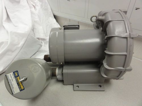 Fuji electric ring compressor regenerative blower vfc509-7w air flow 45 / 60 cfm for sale