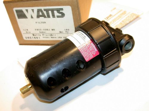 New watts air filter 1/4&#034; npt f602-02bj for sale
