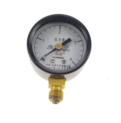 1 x Water Oil Hydraulic Air Pressure Gauge Universal M10*1 40mm Dia 0-4.0Mpa