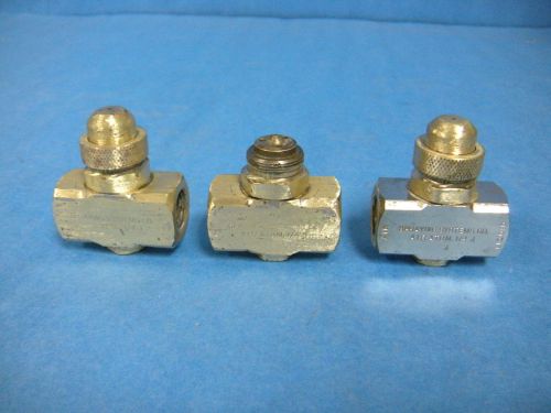 Spraying Systems Co. Air Atom 1/4 NPT Spray Nozzle Lot of 3