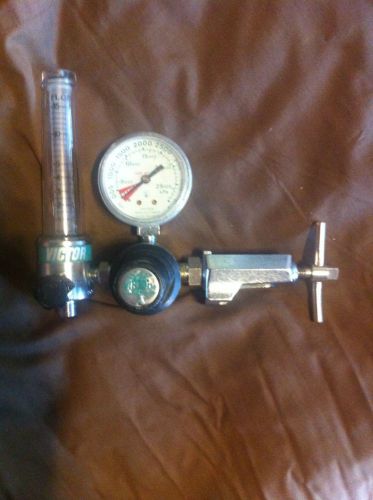 Victor Medical VMF-15LY Oxigen Air Gas Regulator Flow Meter Gauge