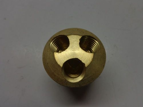 3 way air manifold brass, new in original package for sale