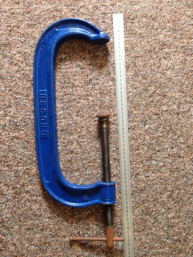 Record G Cramp / Clamp Heavy Duty (Large) No12