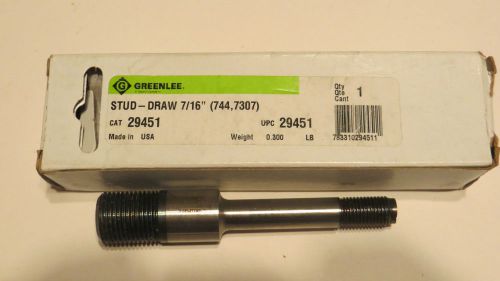 Greenlee Stud-Draw 7/16&#034; (744.7307) 29451 with box