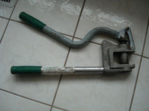 Greenlee model 710 metal stud punch 1-3/8&#034; diameter for sale