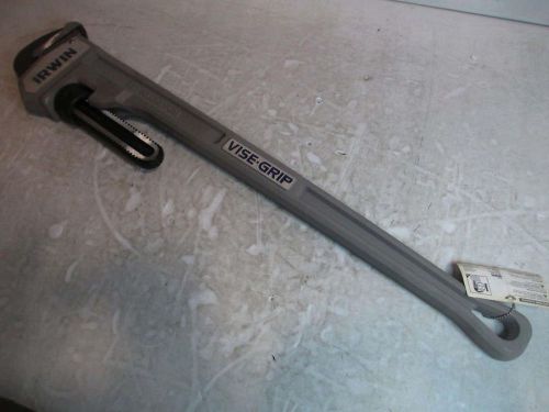 Irwin vise-grip aluminum pipe wrench 2074136 for sale