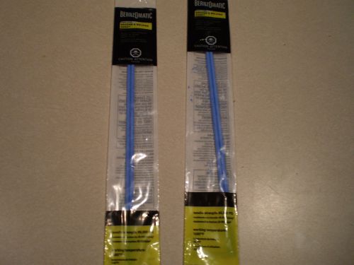 2 packages worthington ns3 bernzomatic brazing rods-12&#034; nkl/slvr brazing rod for sale