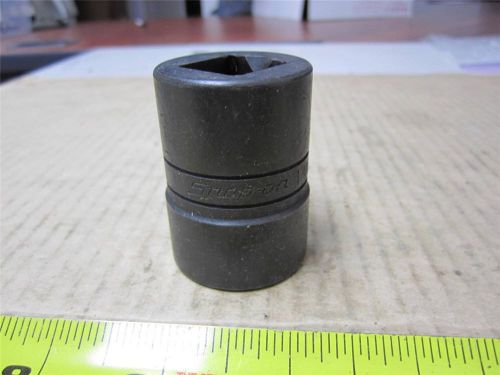 SNAP ON TOOLS GLDH342 US MADE 3/4&#034; DR 1 1/16&#034; 12 POINT (27mm) SHALLOW SOCKET
