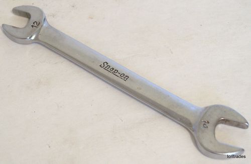 Used Snap-On Tools Metric Open End Combination Wrench VOM1214 12mm &amp; 14mm Metric