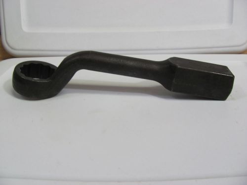 New wright 1962 1-15/16&#034; offset handle striking face box wrench 12 point heavy for sale