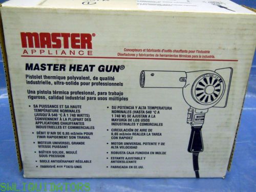 Master varitemp heat gun model hg-501a 500-750*f new for sale