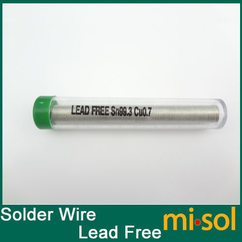 20 x new 1.0mm solder wire (lead free sn99.3 cu0.7)solder tin tube solder wire for sale