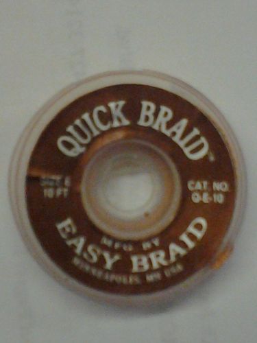 Quick braid desoldering wick - q-e-10 for sale