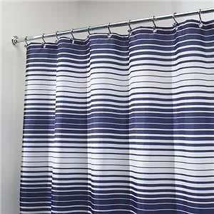 Interdesign 35520 Graphic Fabric Shower Curtain-ENZO SHOWER CURTAIN