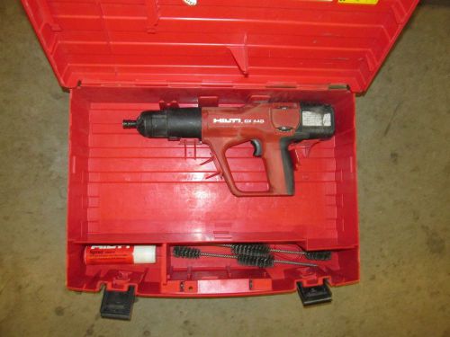 HILTI DX-A40 powder actuated nail gun kit  USED  (343)
