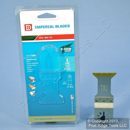 Imperial Blades 1-1/2&#034; Bi-Metal Titanium Blade Metal Wood PVC Cutting 18 TPI