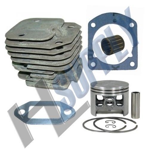 Double ring husqvarna 61 cylinder, piston, rings, pin bearing, gaskets kit 48mm for sale