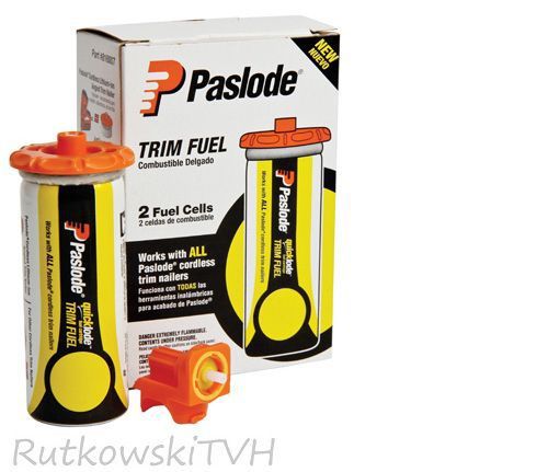 Paslode 2-Pack Yellow Short QuickLode Fuel Cell Pack With Two Adapter Heads