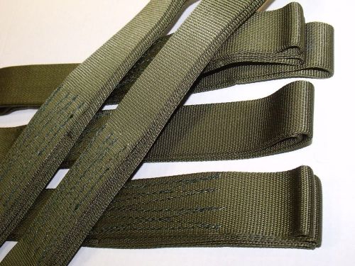 Military Off Roading Tow Strap 4x4 Choker 5 ft 1 3/4&#034; Looped Ends Heavy Duty