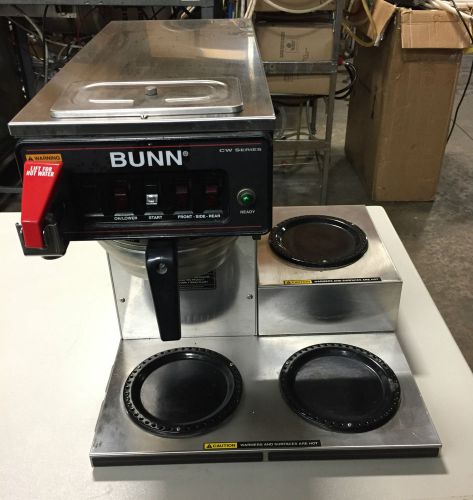 BUNN CWTF 15 COFFEE BREWER WITH HOT WATER FAUCET