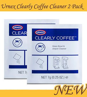 Urnex Clearly Coffee  Glass Bowl &amp; Airpot Cleaner